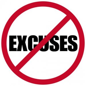 no hay excusas