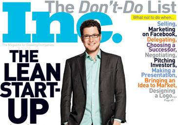 Eric Ries on the cover of Inc Magazine