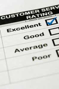 Customer Service Rating