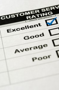 Customer Service Rating