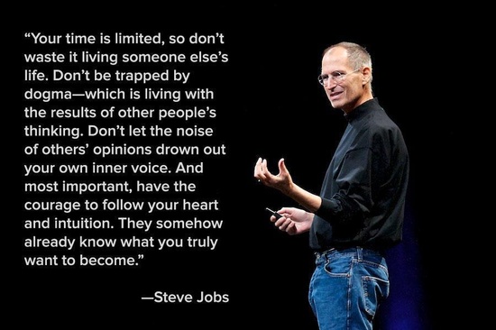 steve jobs quote