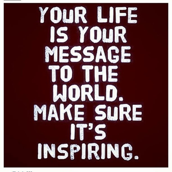 your life