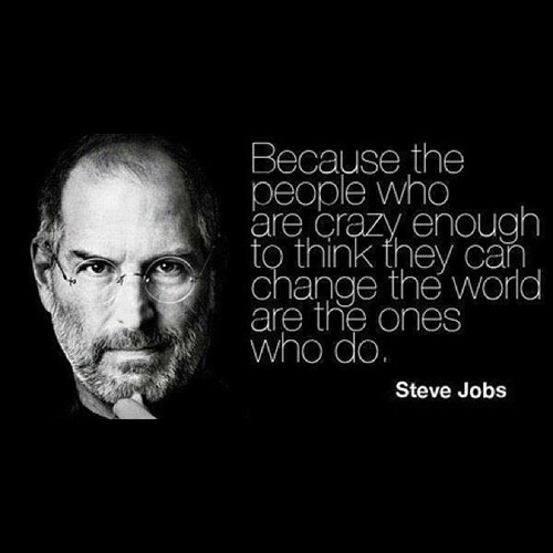Cita del empresario Steve Jobs