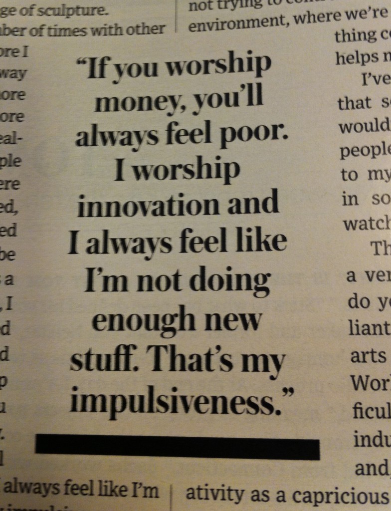 Innovation-Quote-Tom-Sachs-WSJ