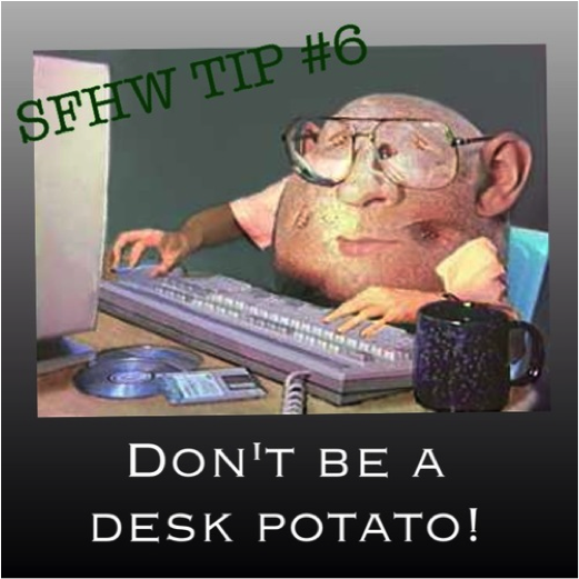 Desk potato