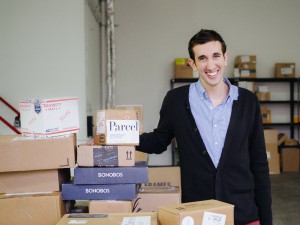 Jesse Kaplan With Packages